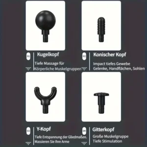 Stretch-Band Faszienpistole, austauschbarer Kopf-Faszienpistole, abnehmbare Teleskop-Faszienpistole, Hochfrequenzvibrationen, mehrstufige Einstellung, kraftvolle Massage, automatische Zeitsteuerung, Reisebegleiter, durchdachtes Geschenk für Ihren Partner., Massage-Pistole, Deep-Tissue-Massage, tragbares Gerät zur Muskelentspannung, kompaktes leichtes Design, intelligente Pistolenmassager mit wechselndem Aufsatz, einstellbare Intensität – ideal für Sportler,